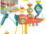Woopie Bade-Wasserspielzeug für Kinder – Entchen mit Wasserhahn und Dusche