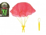 Flying Parachutist with Parachute – 9 cm Figurine