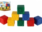 Colorful Plastic Blocks for Children with Animals, Set of 8 pcs