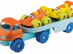 Happy Cars on Trailer - Racing Cars