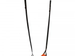 Hanging Kids’ Swing Bino – breathable textile, orange