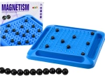 Magnetisch strategisch spel met knikkers