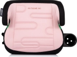 Chipolino zitverhoger voor in de auto Go Boost i‑Size 125–150 cm met Isofix Powder Pink