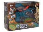 Afstandsbedienbare dinosaurus met effecten 30 cm