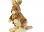 Plush kangaroo with joey 37 cm ECO-FRIENDLY