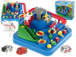 Circuit de course interactif avec obstacles et parking