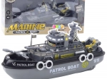 Vedette de patrouille avec éclairage et sons