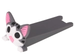 Silicone cat-shaped door stopper
