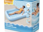 Bestway aufblasbare Luftmatratze Sun-Kissed mit Kopfstütze und Getränkehalter