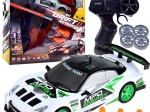 voiture RC drift 1:24 avec télécommande et cônes