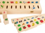 Wooden Motor Skills Sorting Insert by Small Foot