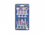 Panneaux de signalisation – lot éducatif de 14 pièces, modèles en plastique 5,5 cm