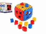 Steckwürfel für Kinder aus Kunststoff 13 × 13 × 13 cm