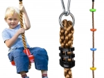 Tuin schommel met klimtouw voor kinderen Kruzzel