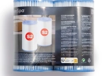 Filter voor INTEX PureSpa S2 whirlpoolpomp, set van 2 stuks