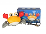 Interaktive krabbelnde Krabbe mit Musik über USB