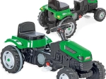 Green pedal tractor