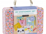 Petit Collage creative suitcase – animal letter set