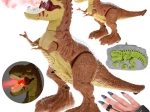 RC-dinosaurus bedienbaar met gebaren en afstandsbediening, licht, geluid en stoom