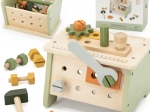 Viga PolarB Mini-Werkbank 2-in-1 Holz-Werkzeugsatz
