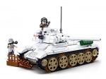 Sluban Bataille de Budapest – char blanc T‑34/85 set de construction
