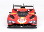 Bburago 1:24 Ferrari Racing - 499P LMH - Rood #51