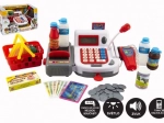 Caisse enregistreuse digitale pour enfants avec accessoires, lumière et son