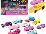 Set aus Metall-Spielzeugautos für Mädchen – 10 Stück