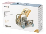 Wooden Rolling Tool Bench – Car with Tools by POLARB