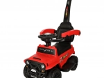 Ride-On Push Walker Off-Road Car with Sound and Lights Red