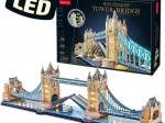 Illuminated 3D Puzzle Tower Bridge - 222 Pieces