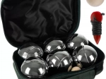 Set de pétanque – 6 boules en métal avec étui