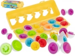 Educatieve puzzel-eieren voor kinderen - vormherkenning