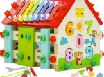 Wooden Educational DIY Playhouse for Children