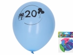 Luftballons 30 cm mit Zahl 20 – Set mit 5 Stück