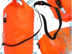 Bouée de sauvetage de natation avec espace de rangement sec de 20L et sifflet