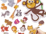 puzzle en mousse pour le bain – animaux, 18 pièces