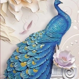 Puzzle Blauer Pfau 1000 Teile