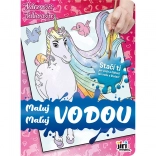Paint-with-Water Coloring Book – Unicorns