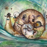 Puzzle Schnecke 1000 Teile