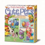 Gipsen afgietsels - zoete diertjes