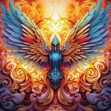 Puzzel Kleurrijke Feniks 1000 stukjes ART PUZZLE