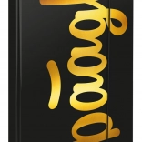 A4 School Notebook Folder Jumbo Gold