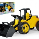 Chargeuse en plastique jaune et noire Giga Trucks 75 cm