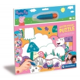 Puzzle aquatique magique Peppa Pig 15 pièces