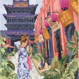 Puzzle China 1000 Teile MAGNOLIA