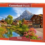 Puzzel 500 stukjes Kandersteg, Zwitserland