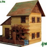 Houten lijmconstructieset Walachia – watermolen 1:32