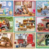 Puzzel Eekhoorns Thuis COBBLE HILL 1000 stukjes