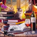 puzzel 2000 – kattenavond Trefl